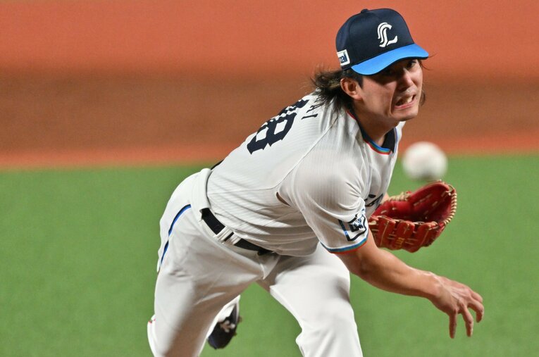 ポスティングを利用してのメジャー挑戦を表明した埼玉西武ライオンズの今井達也。最強右腕のMLB評価は？ ／ photograph by Hideki Sugiyama