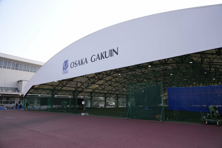 1年生75人入部…計130人の大所帯。大阪学院大高とは？　©Sankei Shimbun