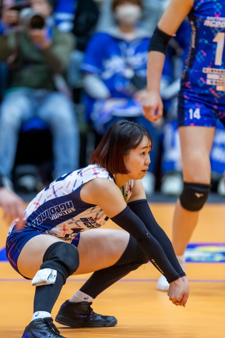 埼玉上尾メディックスの岩澤実育　©︎埼玉上尾メディックス