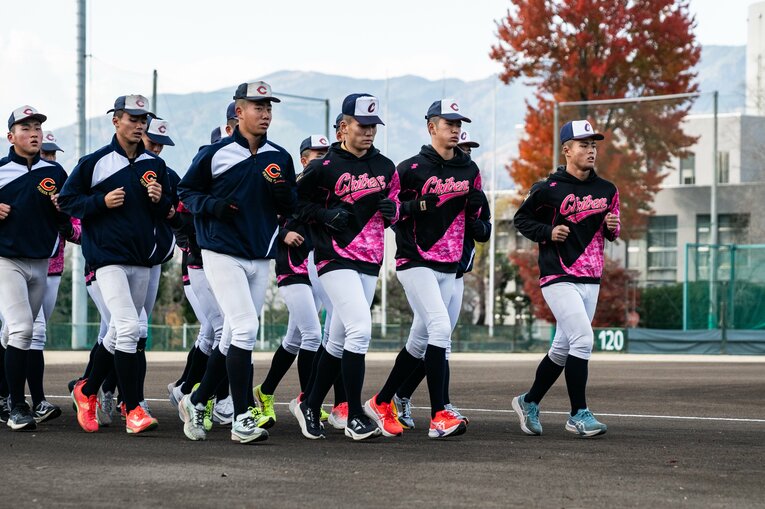 現在の智弁学園の練習風景　©︎Nanae Suzuki