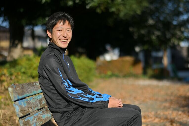 初めての箱根は楽しかった、と回想する宮下　©Hideki Sugiyama