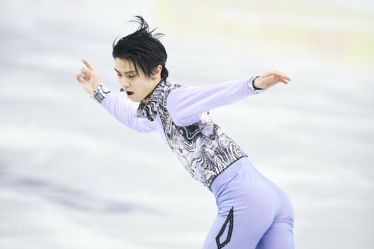 2017年2月、四大陸選手権のショートプログラム　©Asami Enomoto