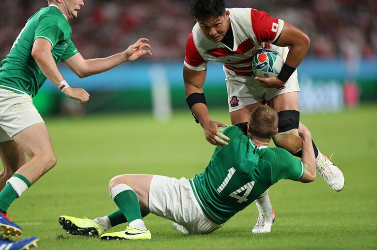 姫野和樹／アイルランド戦 ／ photograph by Naoya Sanuki