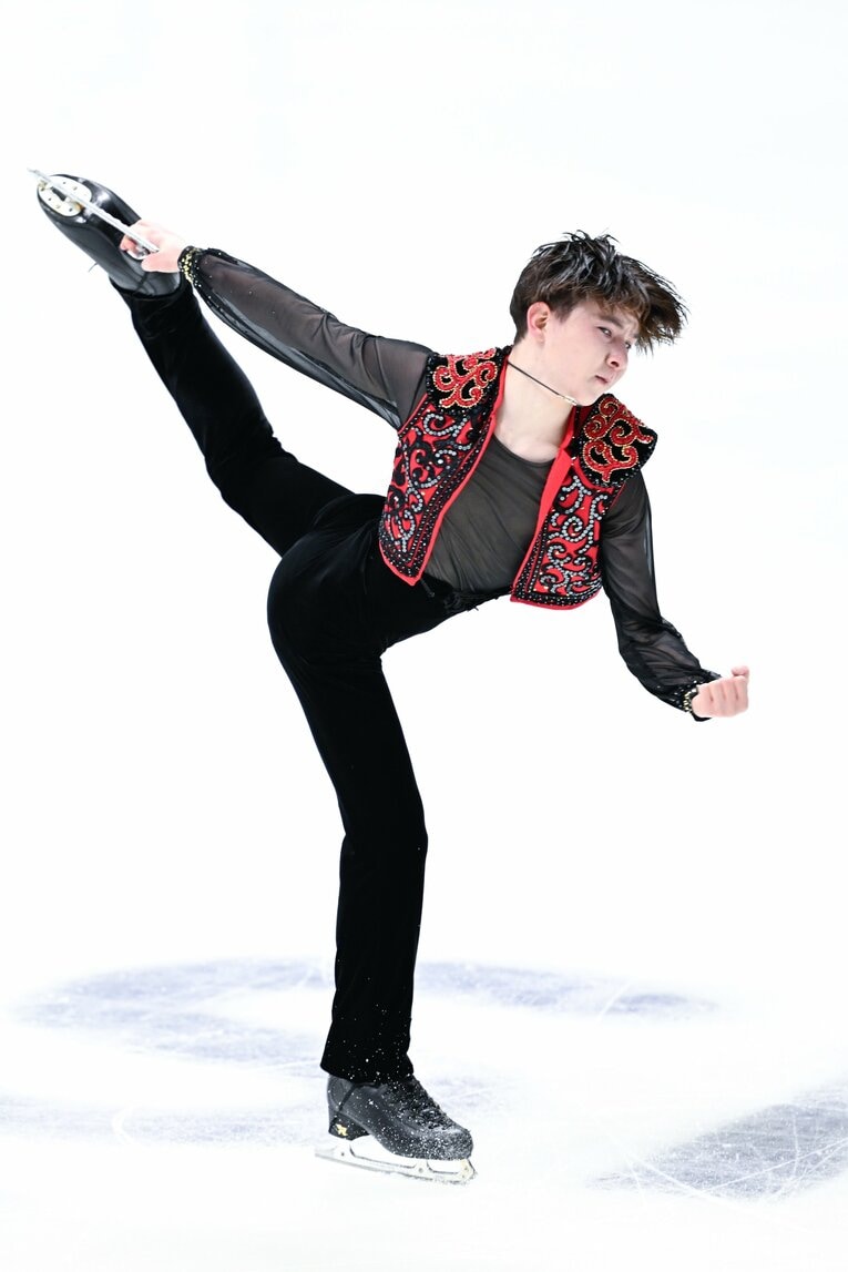 中田璃士、全日本選手権ショートの演技　©︎Asami Enomoto