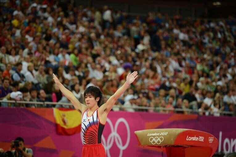 福尾がケガで断念したロンドン五輪の代表は、皮肉なことに同じ順大の1年生だった加藤凌平が選ばれた　©JMPA