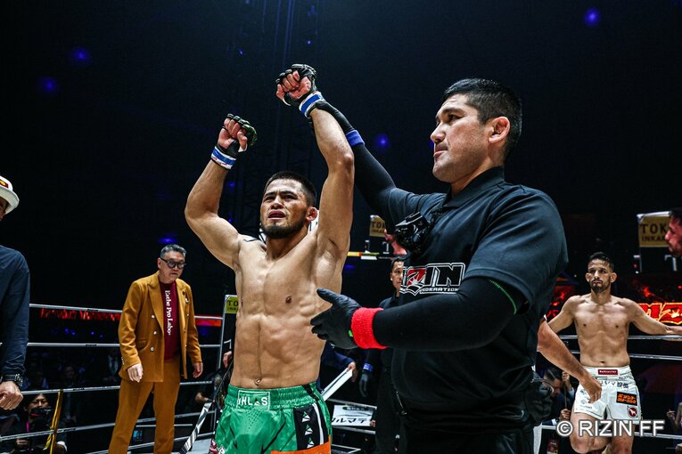 『RIZIN男祭り』クレベル・コイケvs.ラジャブアリ・シェイドゥラエフ　©RIZIN FF