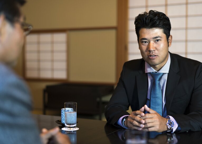 優勝を逃して泣いた日…松山英樹が3年半前に中嶋常幸に語っていた「メジャーへの夢」〈悲願のマスターズ制覇〉(6)