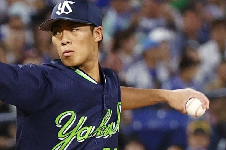 山野の躍進を支える“魔球”ワンシーム　©JIJI PRESS