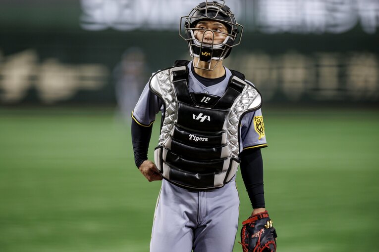 阪神・坂本誠志郎　©︎Nanae Suzuki