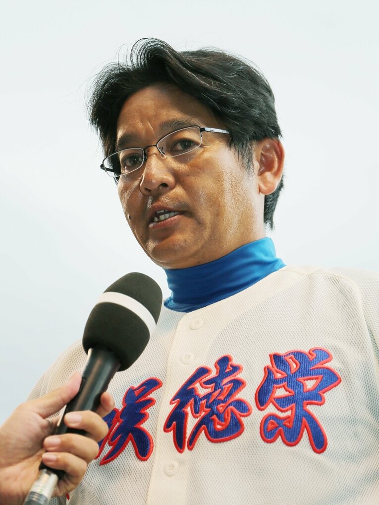 花咲徳栄を率いる岩井隆監督 ©JIJI PRESS