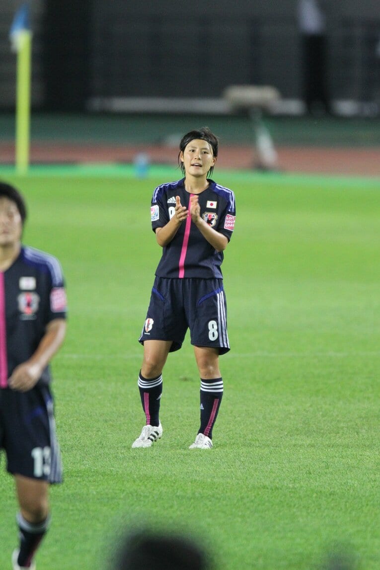 FIFA U-20女子ワールドカップに出場した当時18歳の猶本光（2012年）©︎Toshiya Kondo