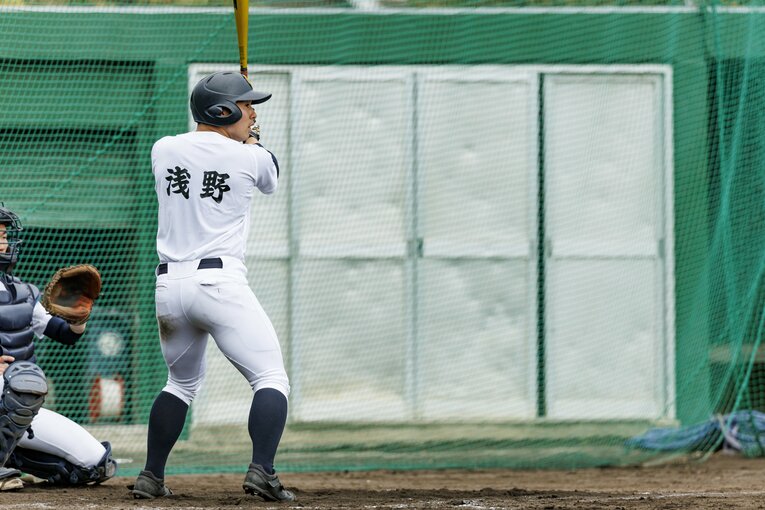 今春取材時。高松商の野球グラウンド　©Kiichi Matsumoto