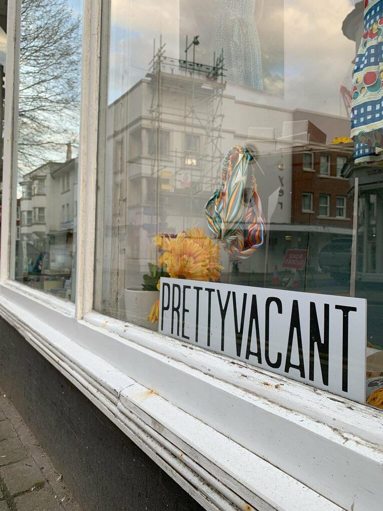 オシャレなブライトンの町並み　©Yoichi Igawa　