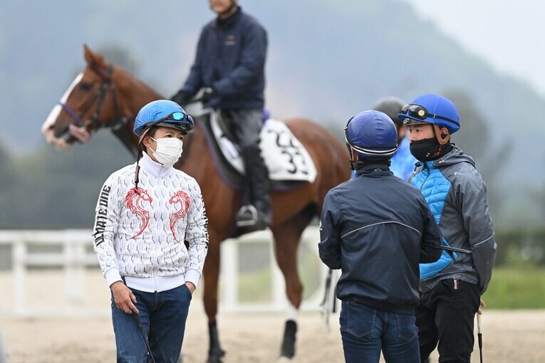 雑誌『Number』の1週間密着企画にて　©Keiji Ishikawa