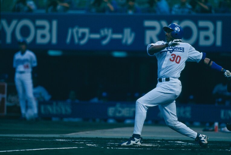 アロンゾ・パウエル（1996年撮影）　©Hideki Sugiyama