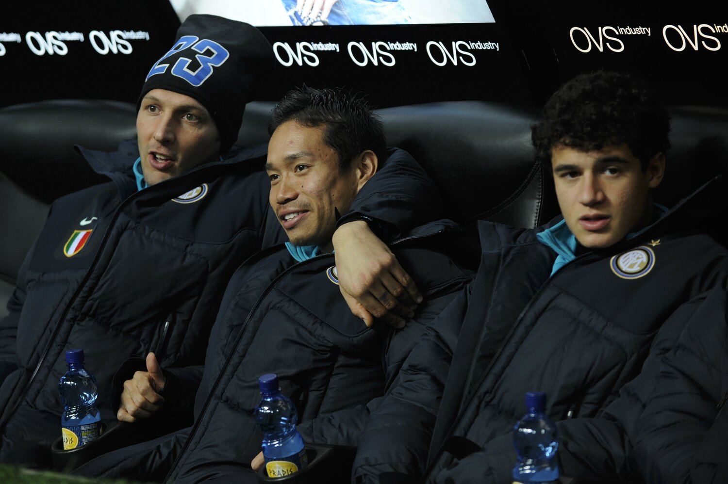 インテル時代の長友　©Takuya Sugiyama