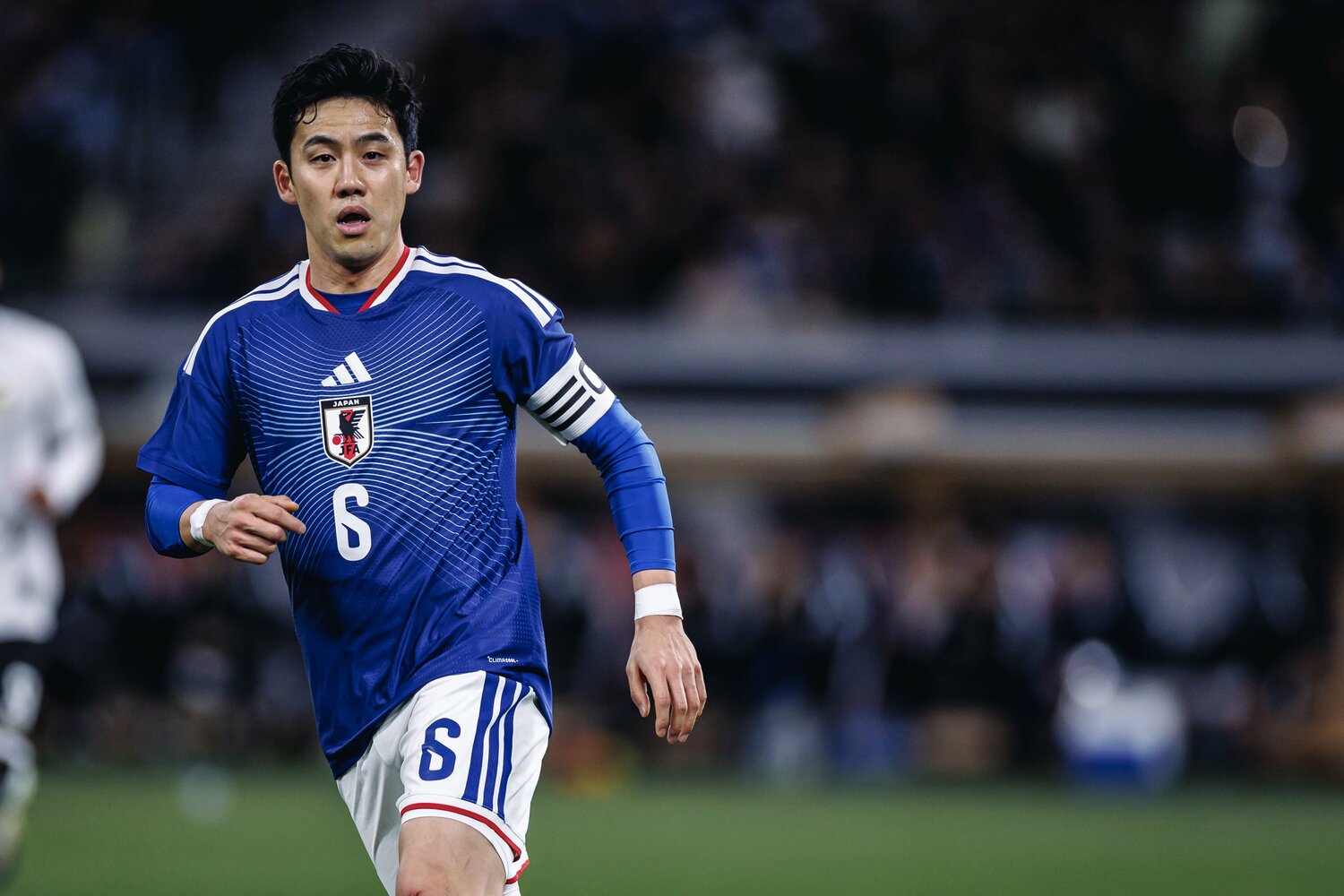 相手に応じた戦い方を積み上げてきた成果が出せていると語る遠藤　©Kiichi Matsumoto