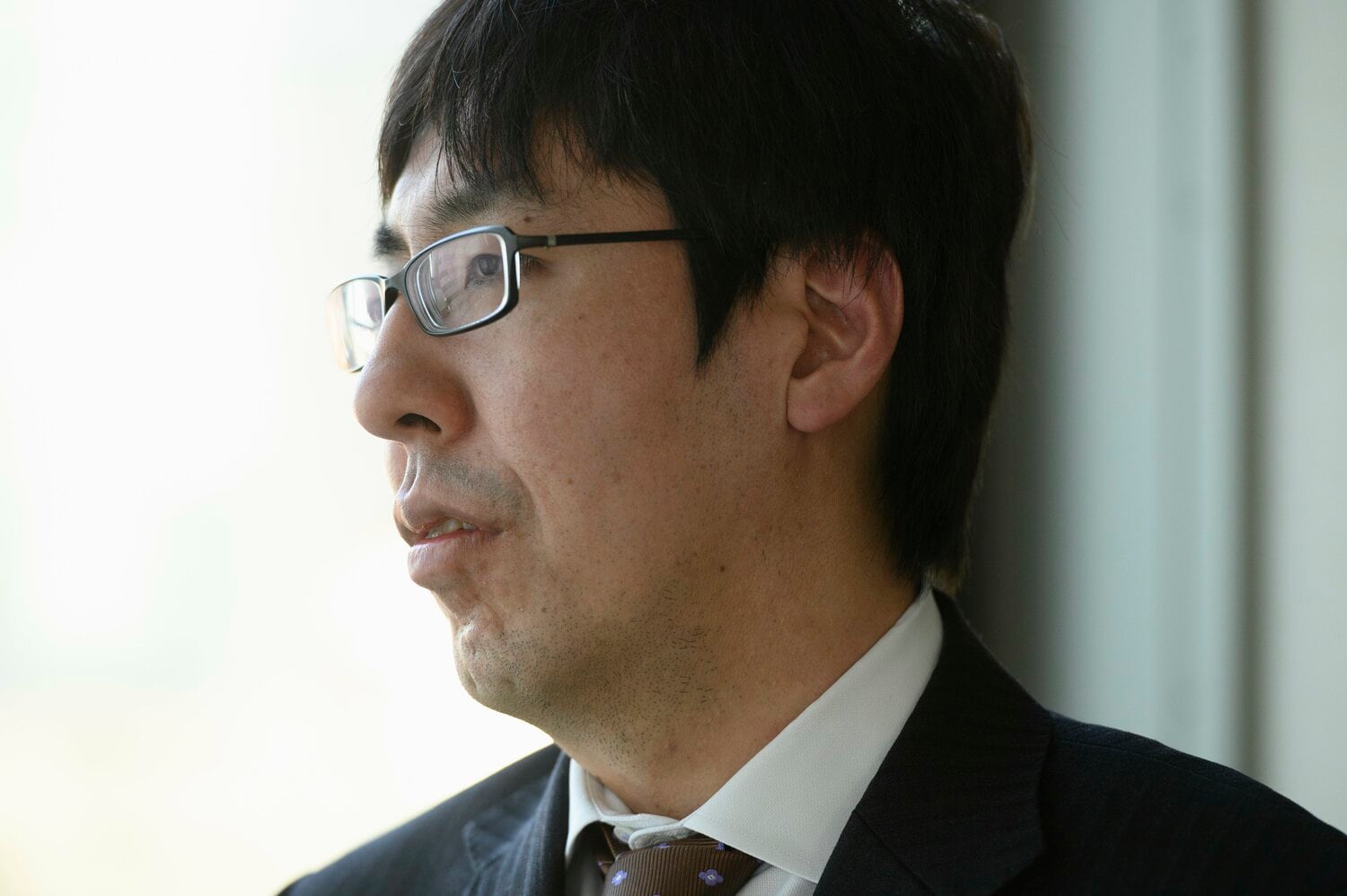 広瀬章人八段　©Hiroshi Kamaya