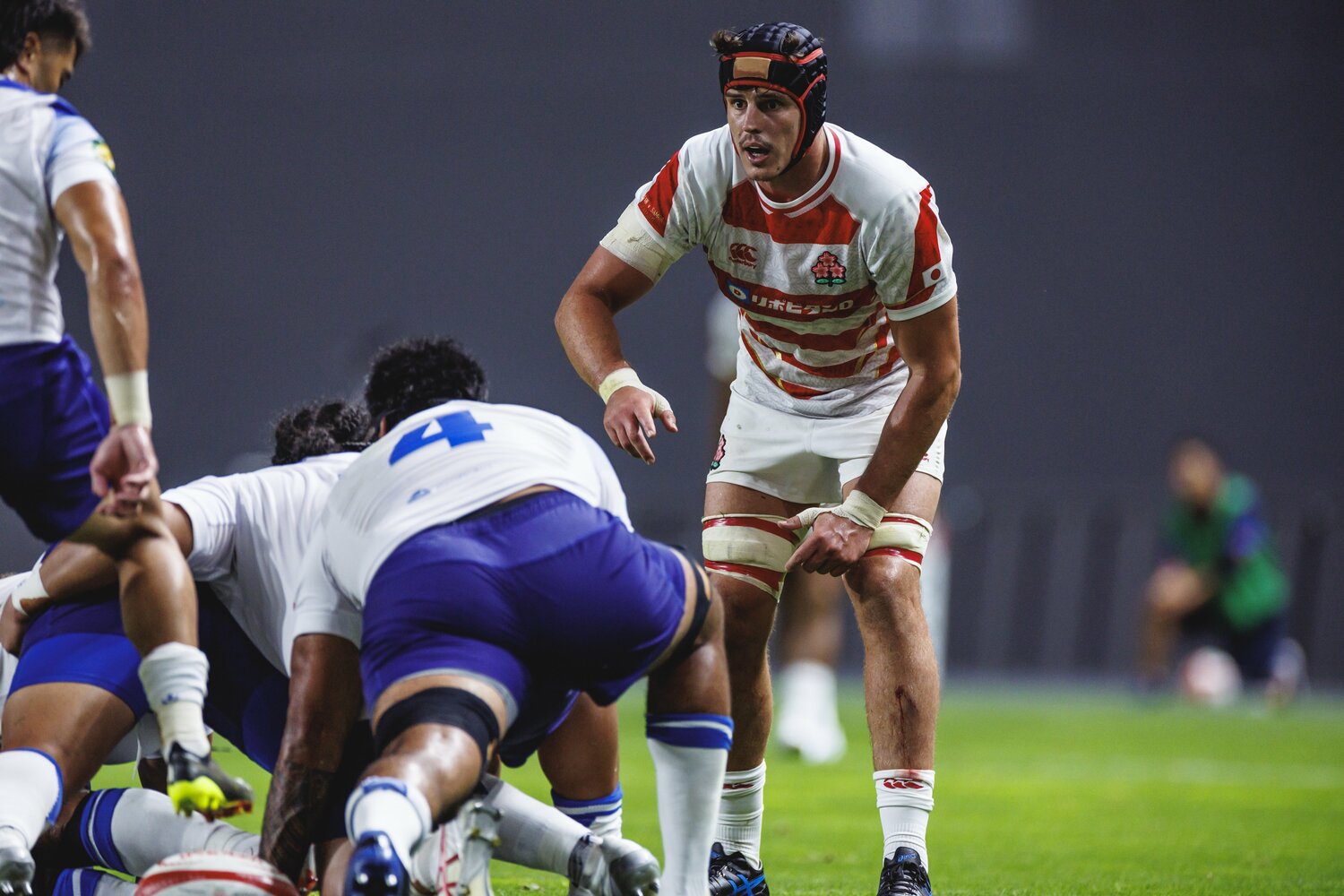 2019年W杯でも活躍したジェームス・ムーア。ジョセフHCの信頼も厚い　©︎Kiichi Matsumoto