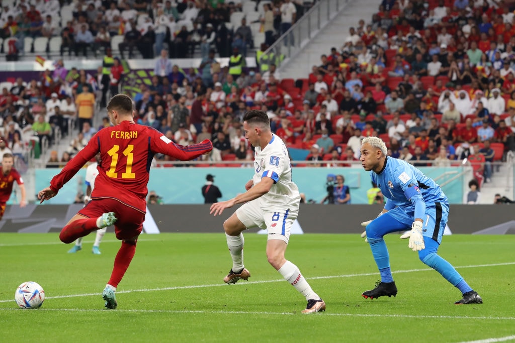 スペインに0-7と大敗したものの、コスタリカも必死に来るはず　©Getty Images