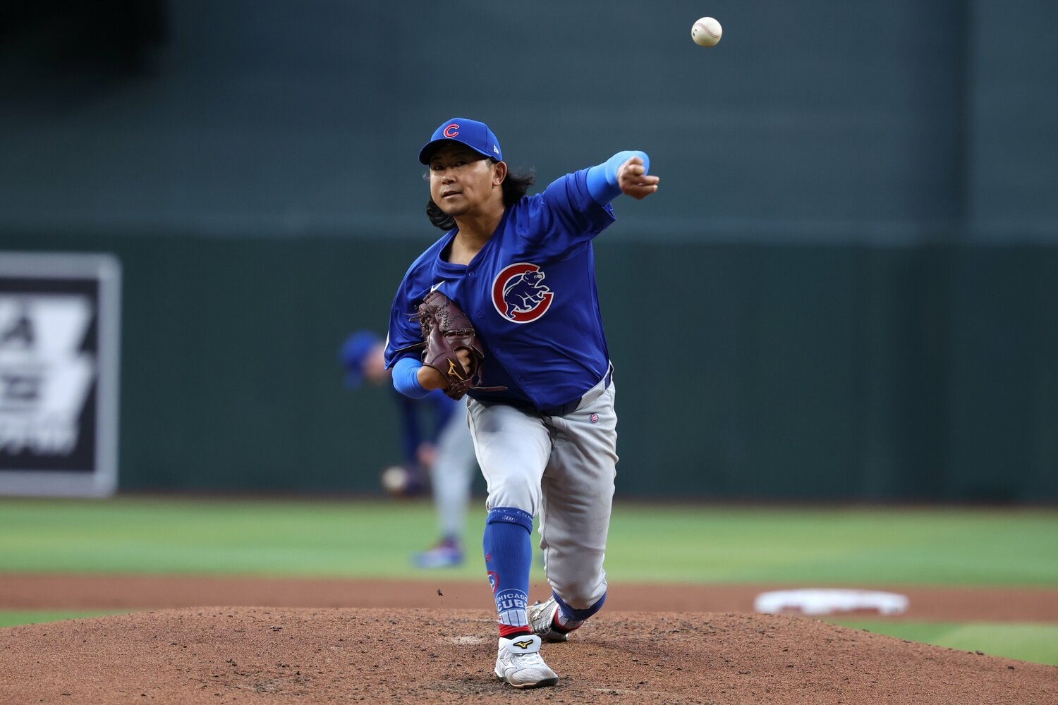 今季アメリカ初登板で好投を見せた今永　©Getty Images