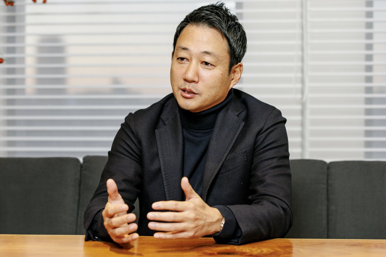 アスリートの知名度と日本財団の力を合わせることで社会貢献活動はもっと広まると語る笹川氏  ©︎Kiichi Matsumoto