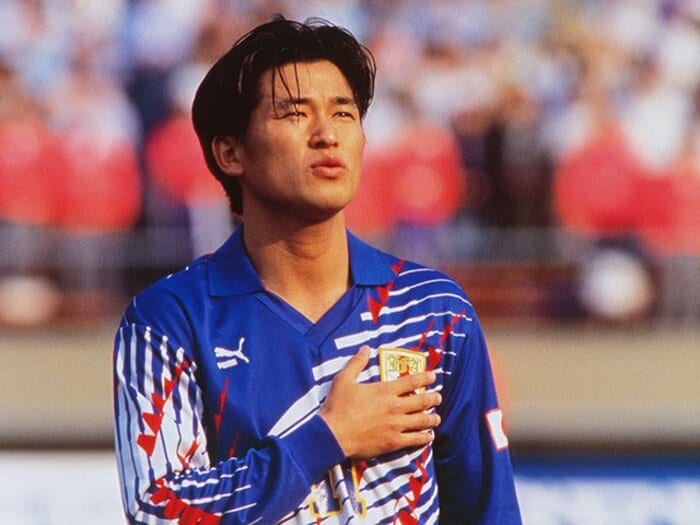 カズがW杯予選に武者震いした日。福田正博に届いた「来い！」の声。＜Number Web＞ photograph by AFLO