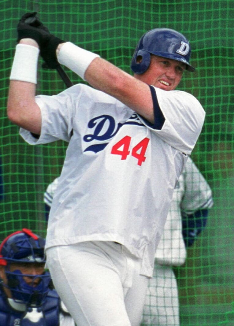 MLBでオールスター出場の実績を引っさげて中日入りした「ディンゴ」時代のニルソン　©JIJI PRESS