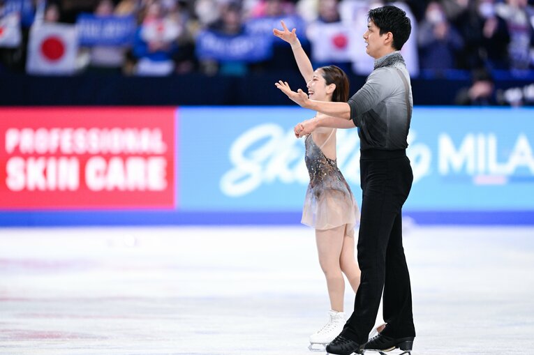 りくりゅうがGPファイナルで見せた美しい演技　©Asami Enomoto