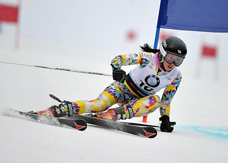 2014 世界ジュニアアルペン選手権 女子 大回転（C）AFLO