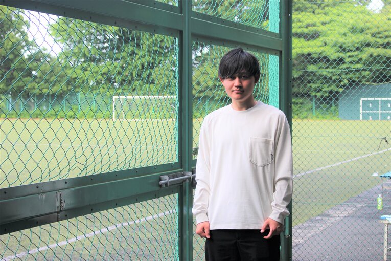 東大ア式蹴球部が練習に使用している大学構内のグラウンド　©Number Web