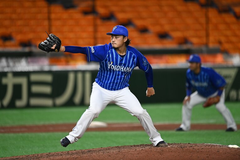 2020年は中継ぎとして活躍　©Naoya Sanuki