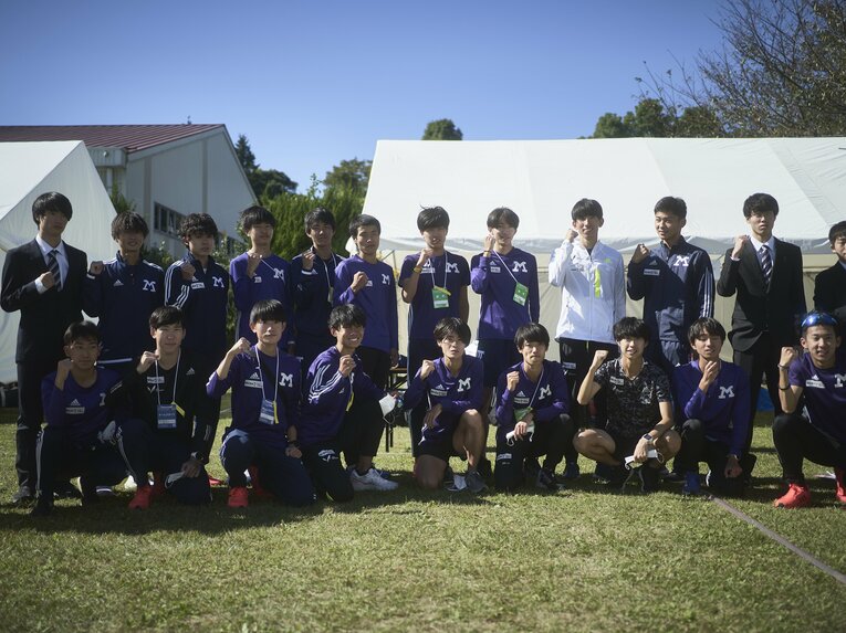 予選会の正攻法を選ばずに、チームの強さを見せつけた明治大学だった　©Yuki Suenaga