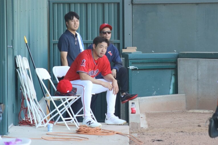 現地MLB担当記者が撮影した、菊池雄星の知られざるリハビリの日々　©Yuki Yamada