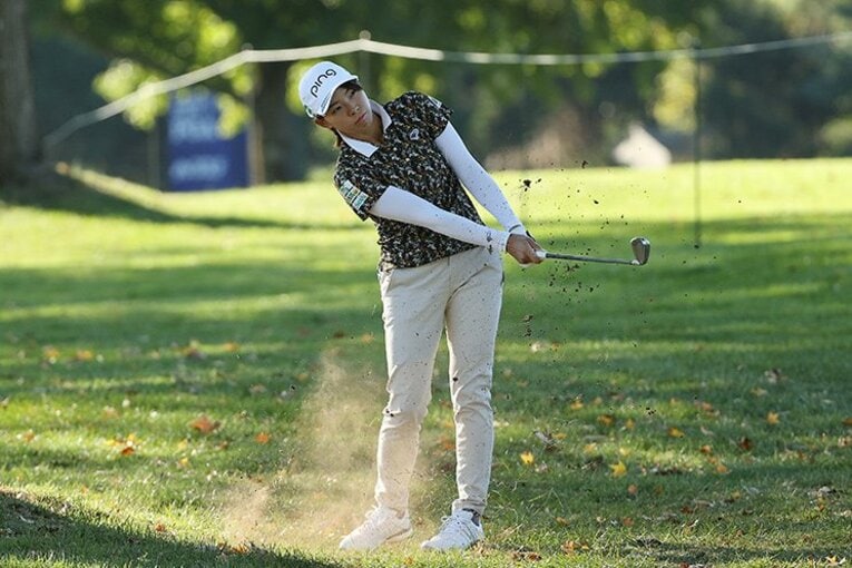 難コースに苦しめられた渋野　©︎Getty Images