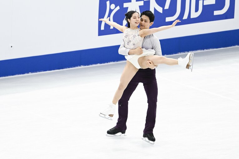 2023年世界選手権フリーの演技　©Asami Enomoto