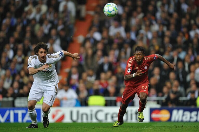 2011-12シーズンのアラバ（右）。今季からレアル・マドリーでプレーする　©Takuya Sugiyama