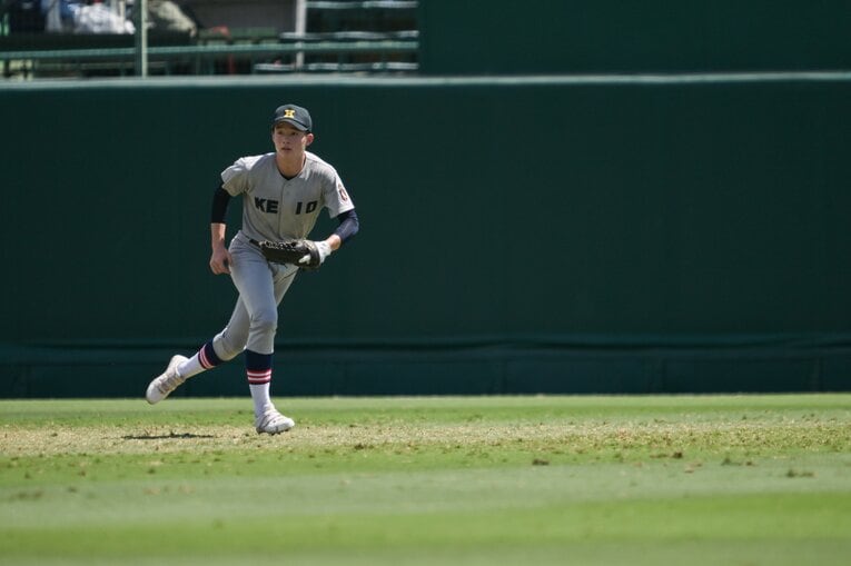 慶応のプリンス・丸田湊斗　©Nanae Suzuki