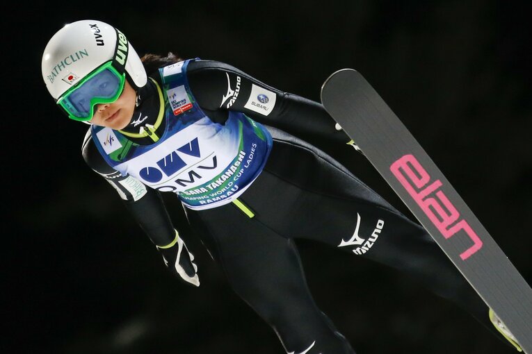 2012年の高梨　©Getty Images