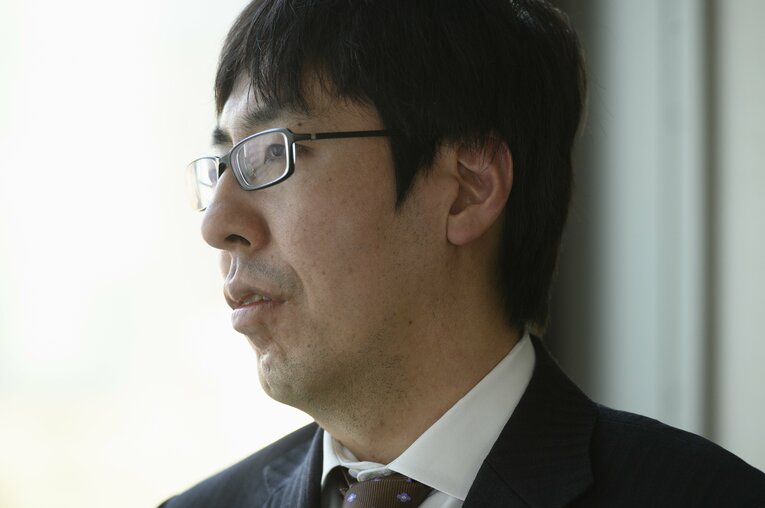 広瀬章人八段　©Hiroshi Kamaya