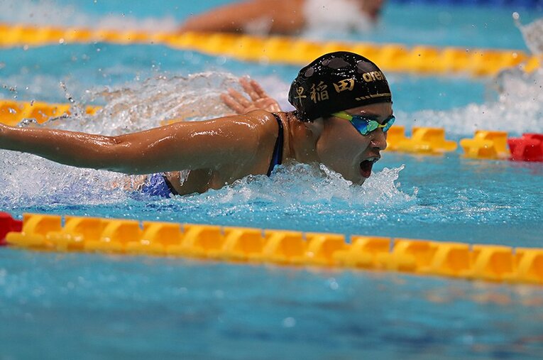 リオ五輪への出場は叶わなかった牧野紘子だが、同世代初のオリンピックメダリストになるポテンシャルは十分に有している。 ／ photograph by WASEDA SPORTS PRESS