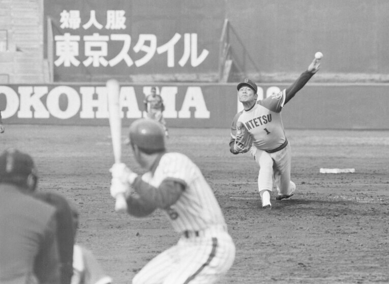 現役時代の鈴木啓示 ©JIJI PRESS