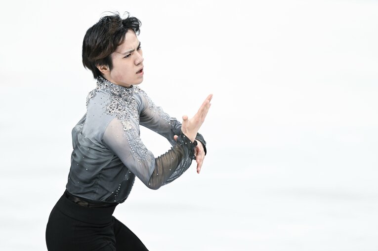 世界選手権フリーの演技　©Asami Enomoto