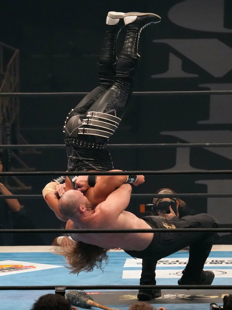 EVILを沈めたジョン・モクスリーのデスライダー　©Essei Hara