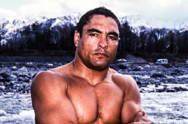 1990年代の格闘技シーンを牽引したヒクソン・グレイシー。ヒクソン自身も「私の試合写真の中で間違いなくNo.1」と認める“会心の1枚”とは ／ photograph by Susumu Nagao