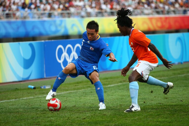 長友佑都（2008年北京五輪）©︎JMPA