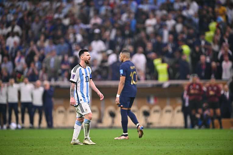 メッシを熱烈応援しつつも、冷静さを保っていた ©JMPA