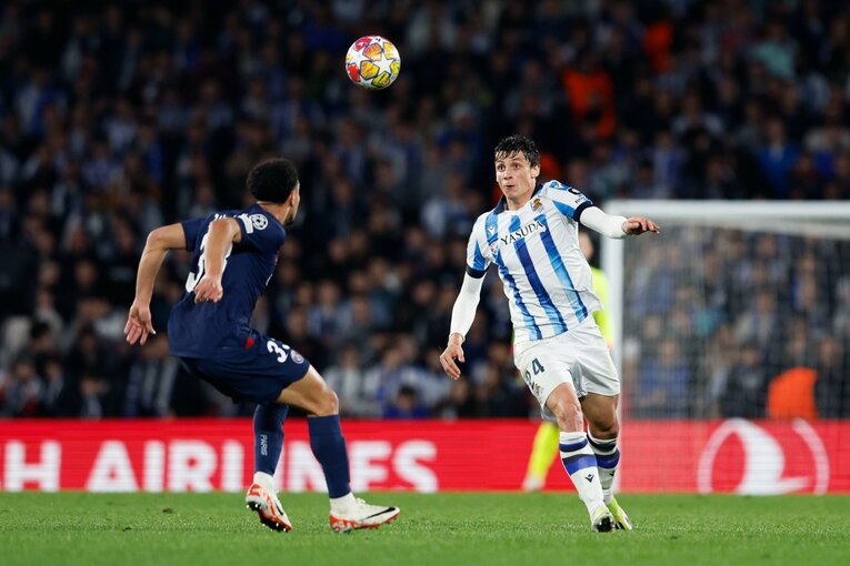 CBのル・ノルマン。強敵を前に気を吐いた　©Daisuke Nakashima