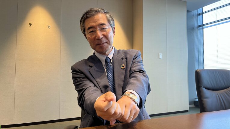 東大野球部出身の榊田雅和（1981年卒業・横手高・65歳）。三菱商事常務を経て、千代田化工建設（東証スタンダード／プラント建設大手）代表取締役会長兼社長