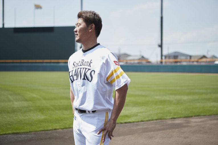 ソフトバンク時代の松坂©Tadashi Shirasawa